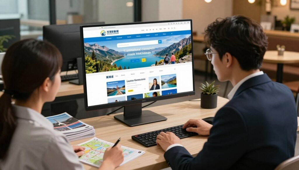 Agência de viagem vs. plataformas online