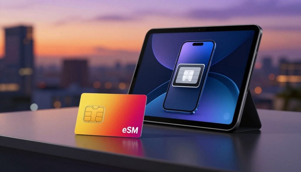 Chip internacional ou eSIM?